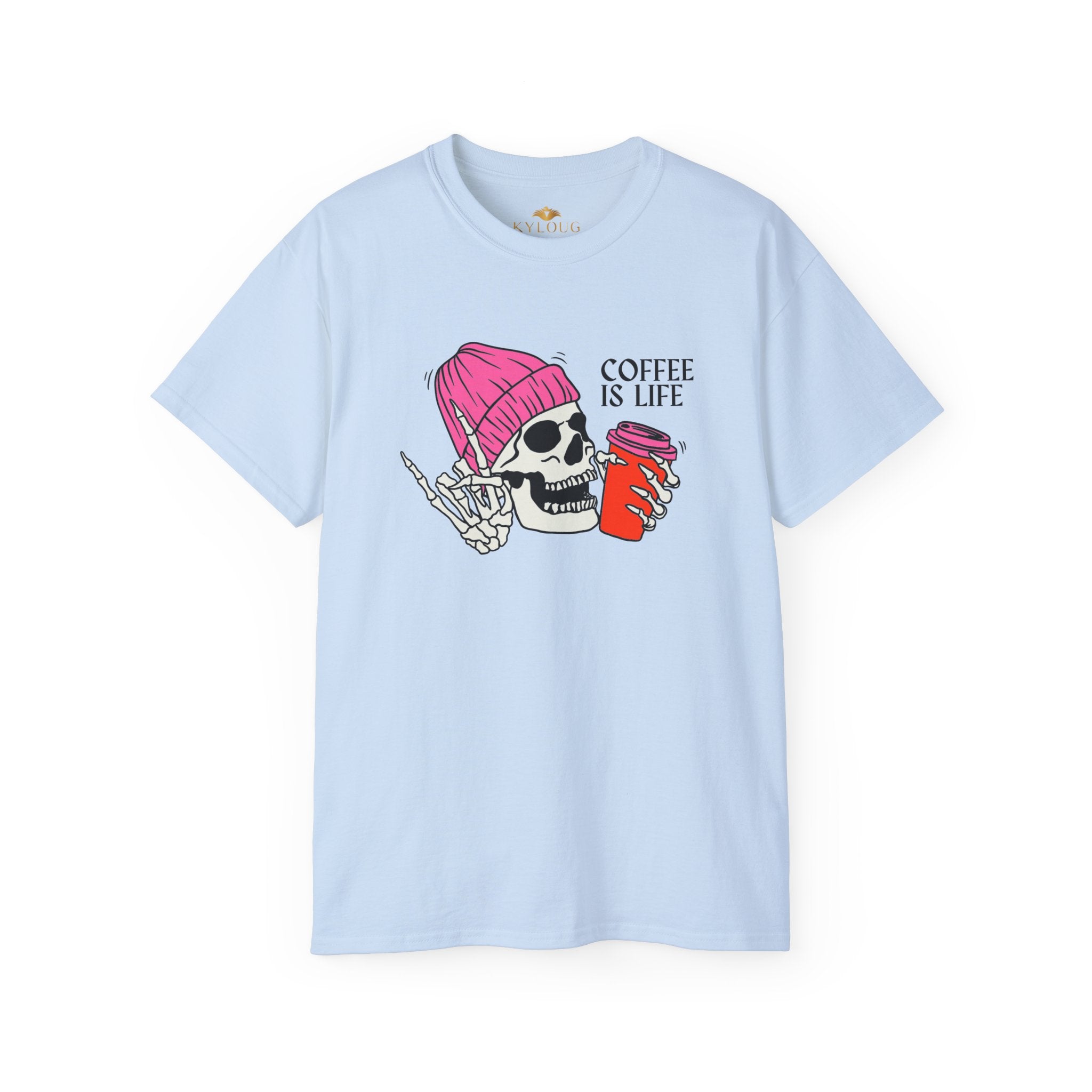 Men’s everyday classic fit coffee lover graphic tee