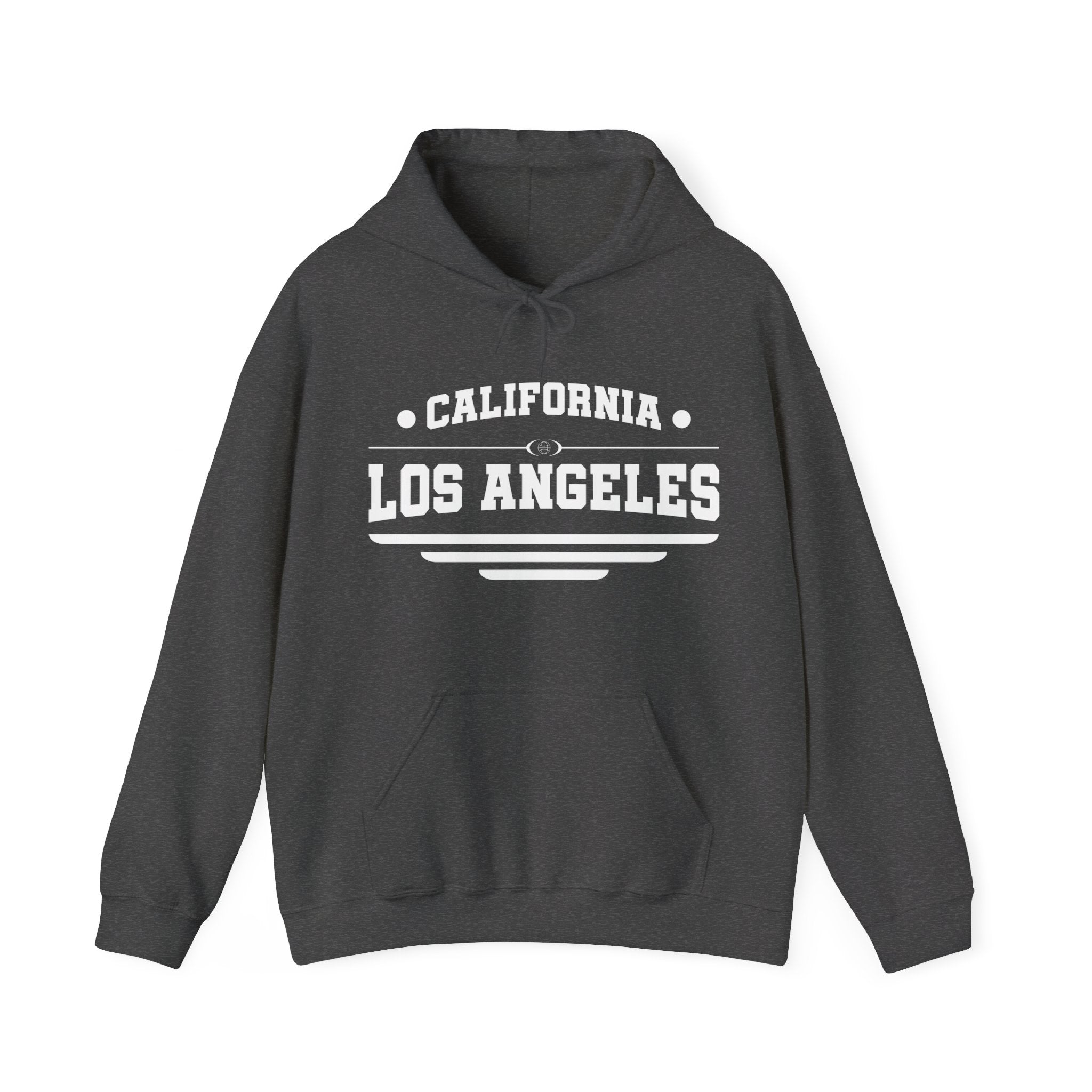 California Los Angles Text Printed Hoodie for women