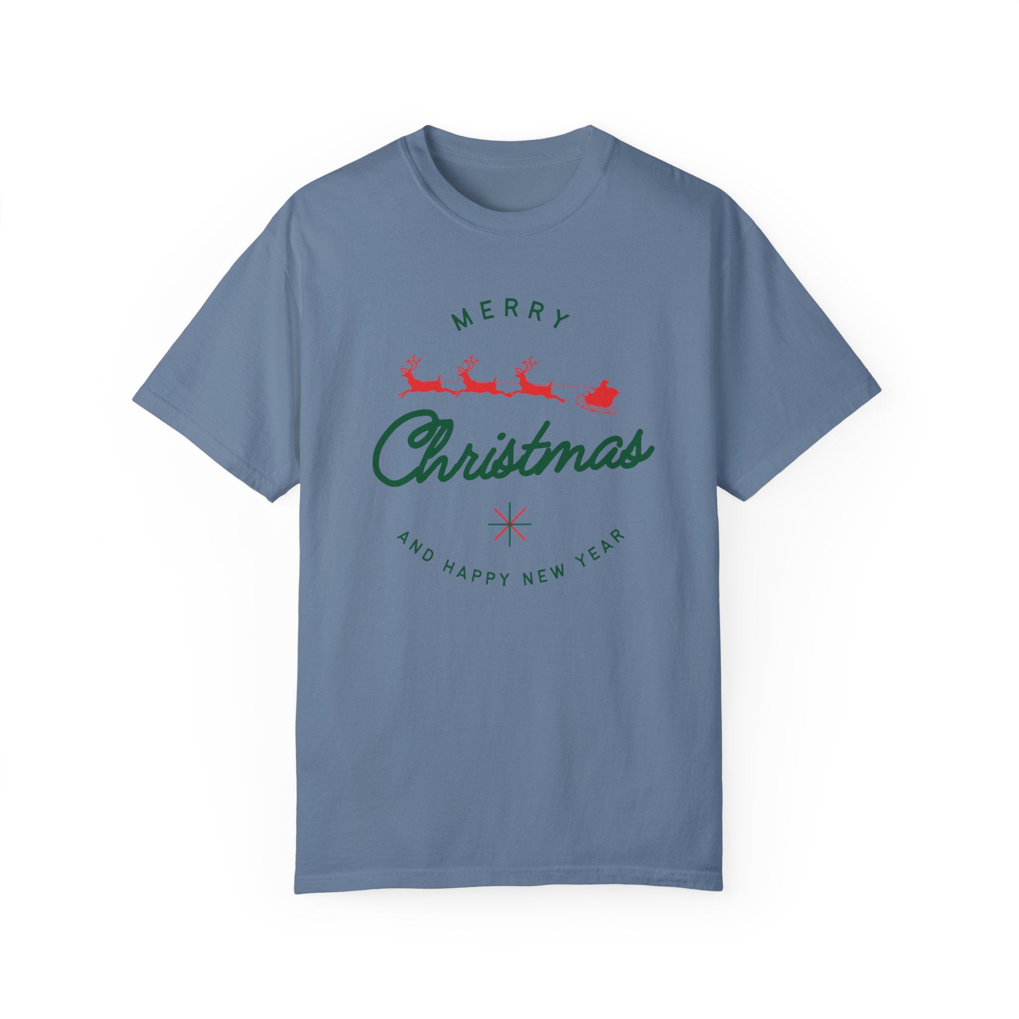 Men Christmas season special half sleeve comfort fit round neck T-Shirt.