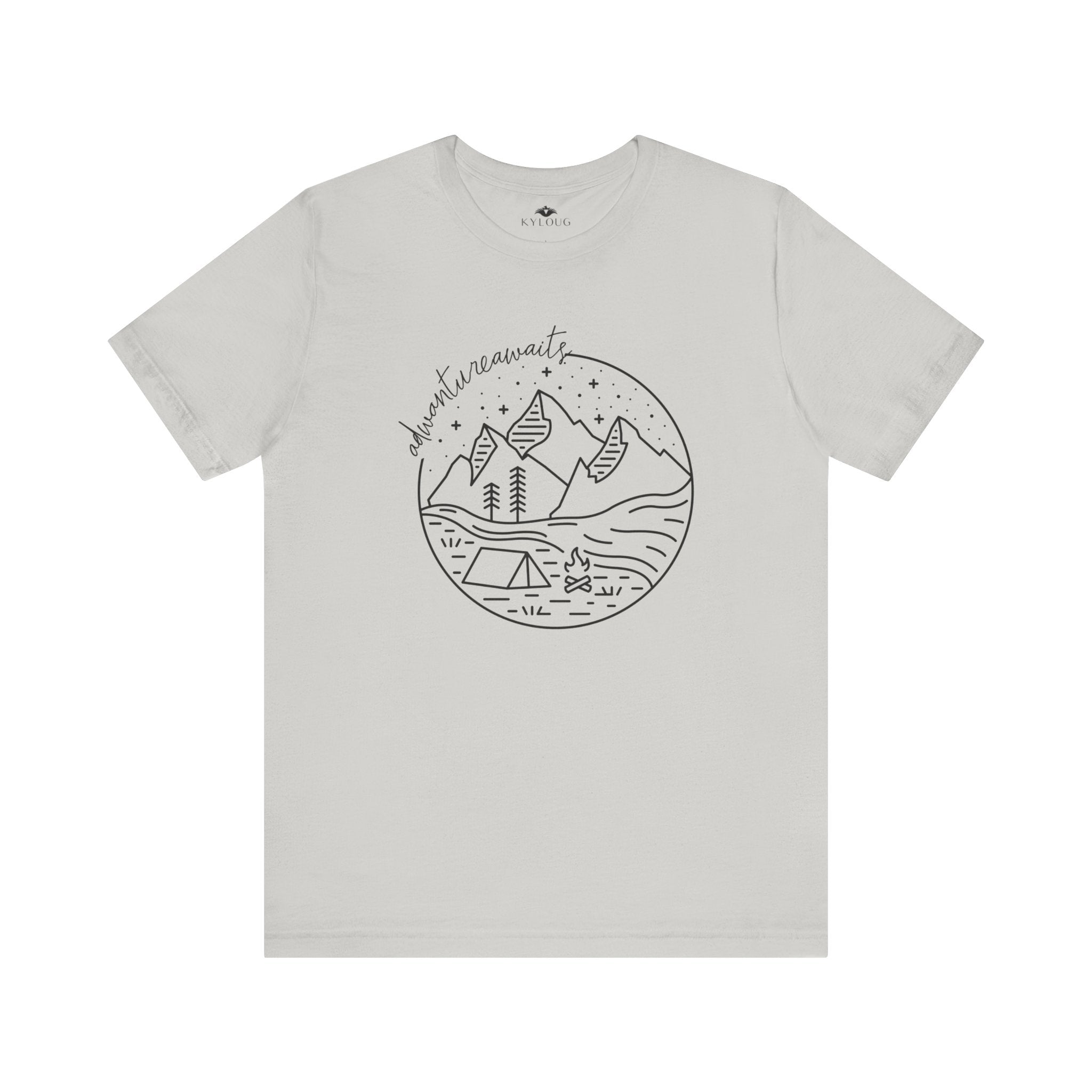 Adventure mood Printed round neck T-Shirt for Women