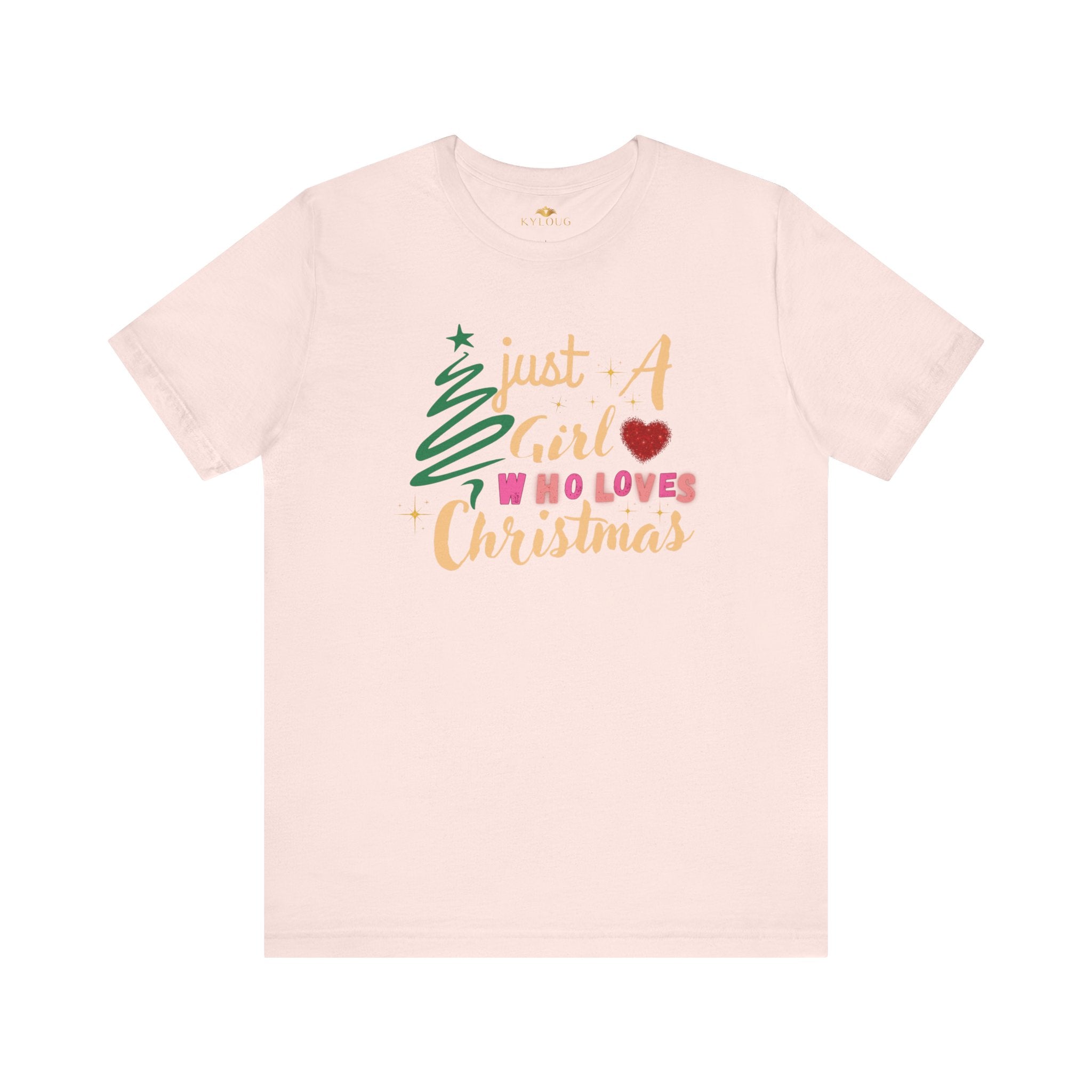 Women Christmas season special half sleeve round neck Tee