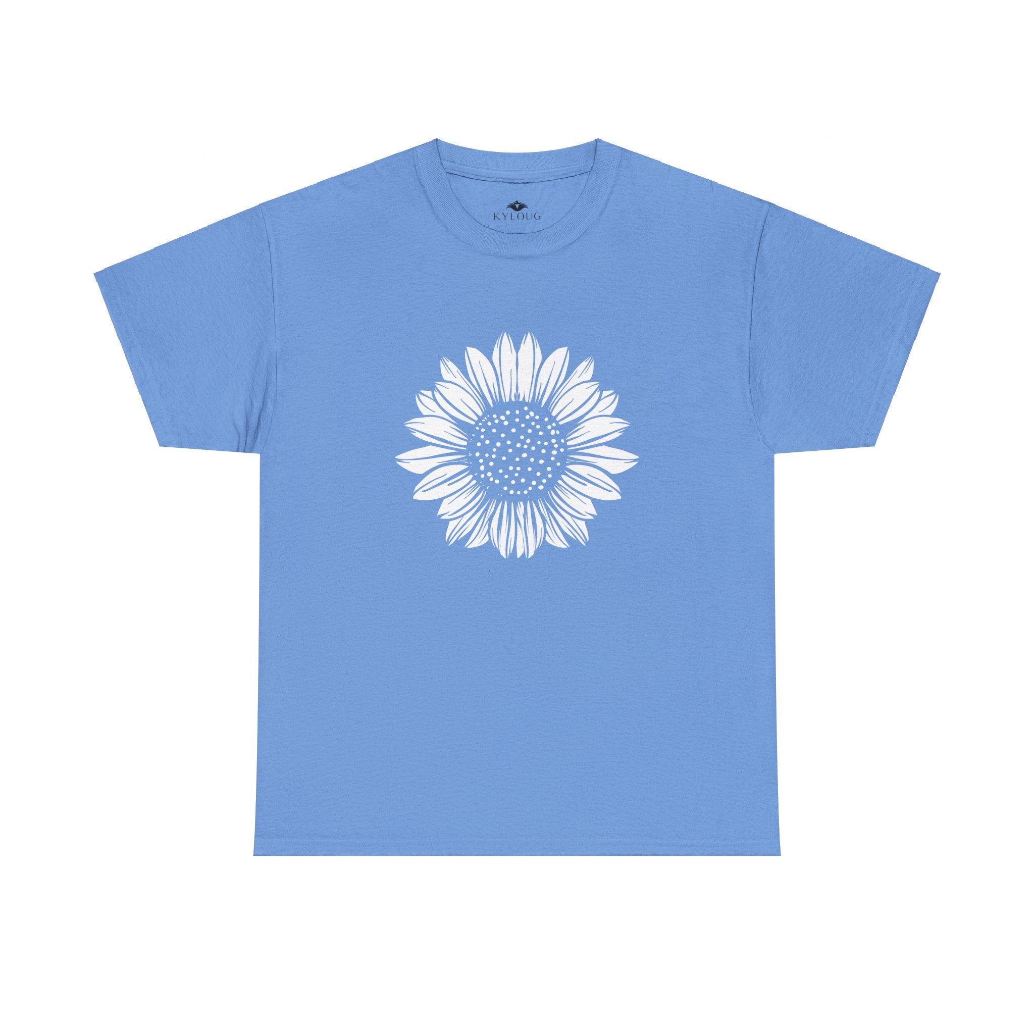 Sunflower roundneck classic fit round neck Cotton Tee for women