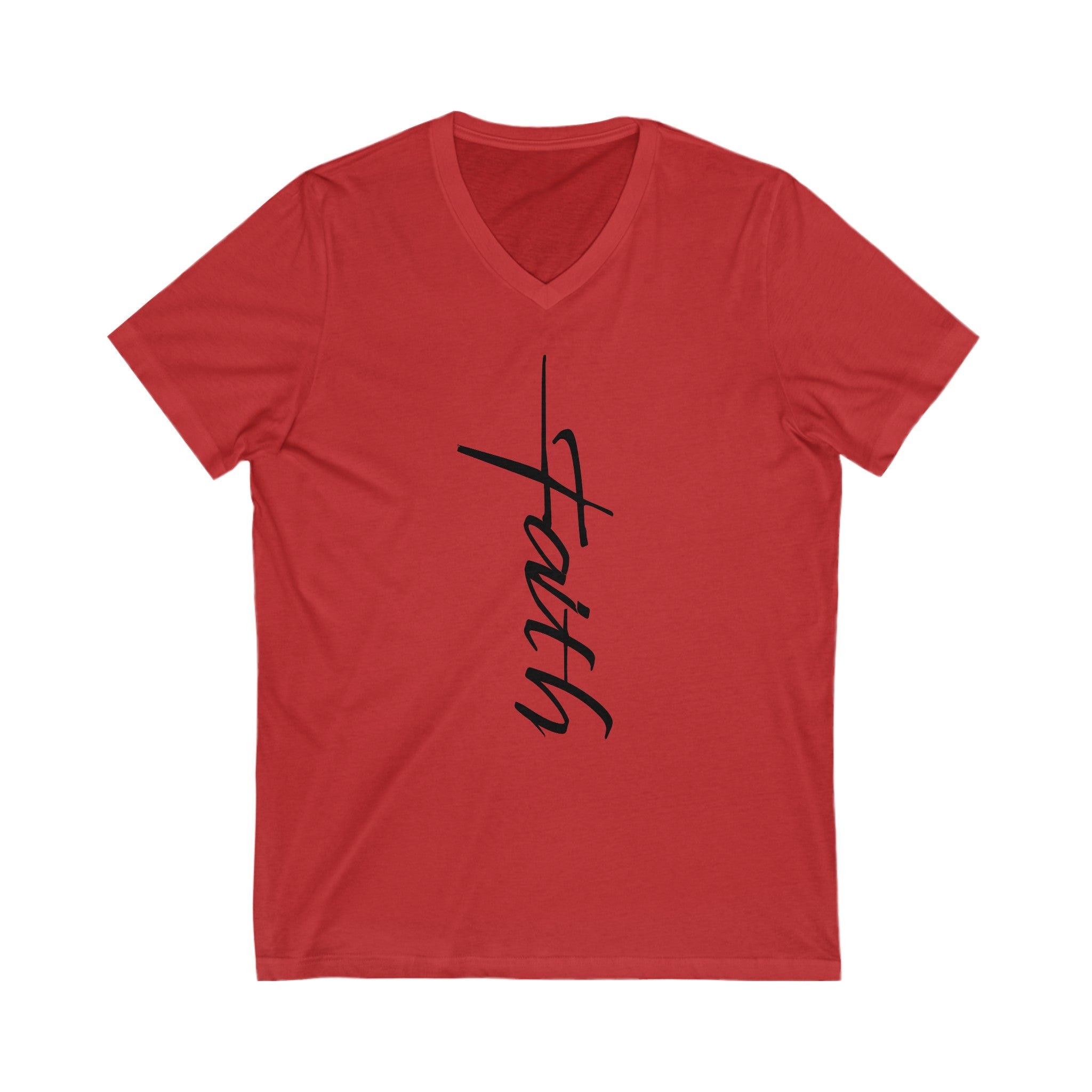 Women Short Sleeve V-Neck T shirt