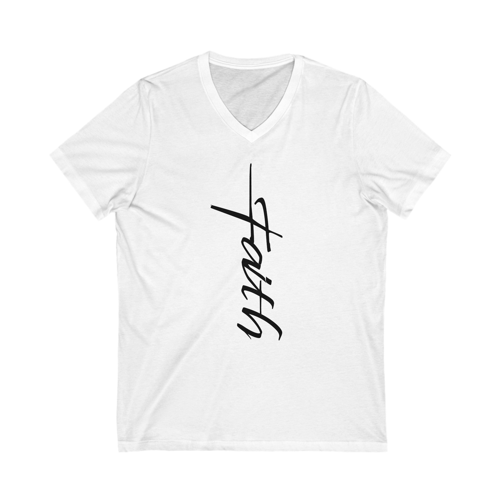 Women Short Sleeve V-Neck T shirt