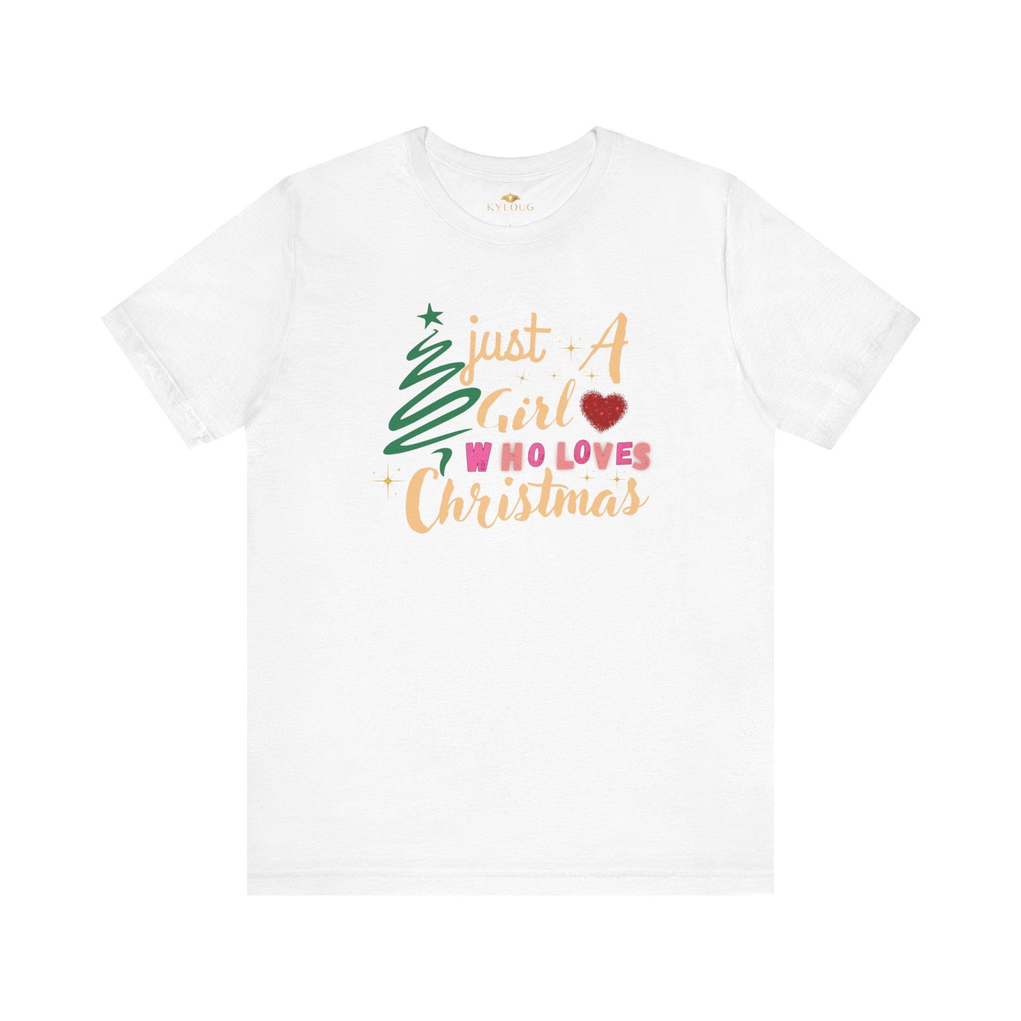 Women Christmas season special half sleeve round neck Tee