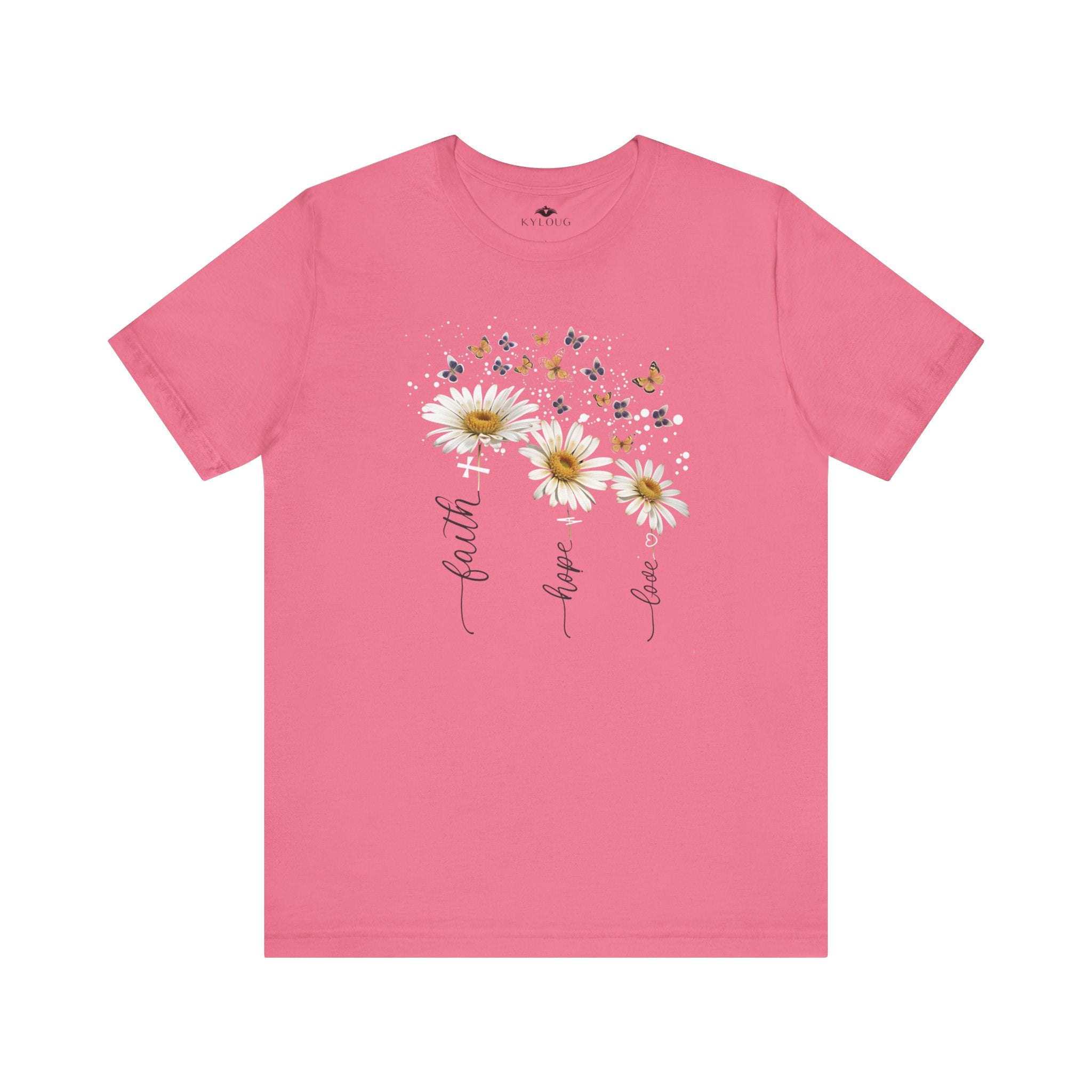 Floral Print round neck T-Shirt for Women