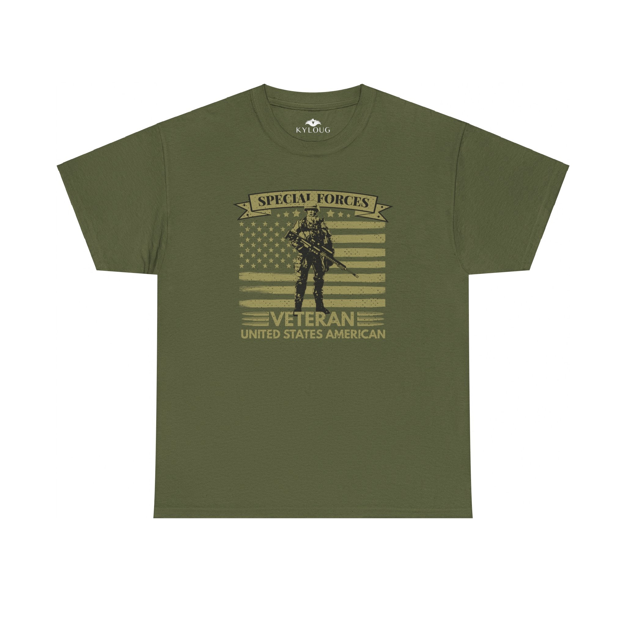 Special Forces vetran round neck classic fit T-Shirt