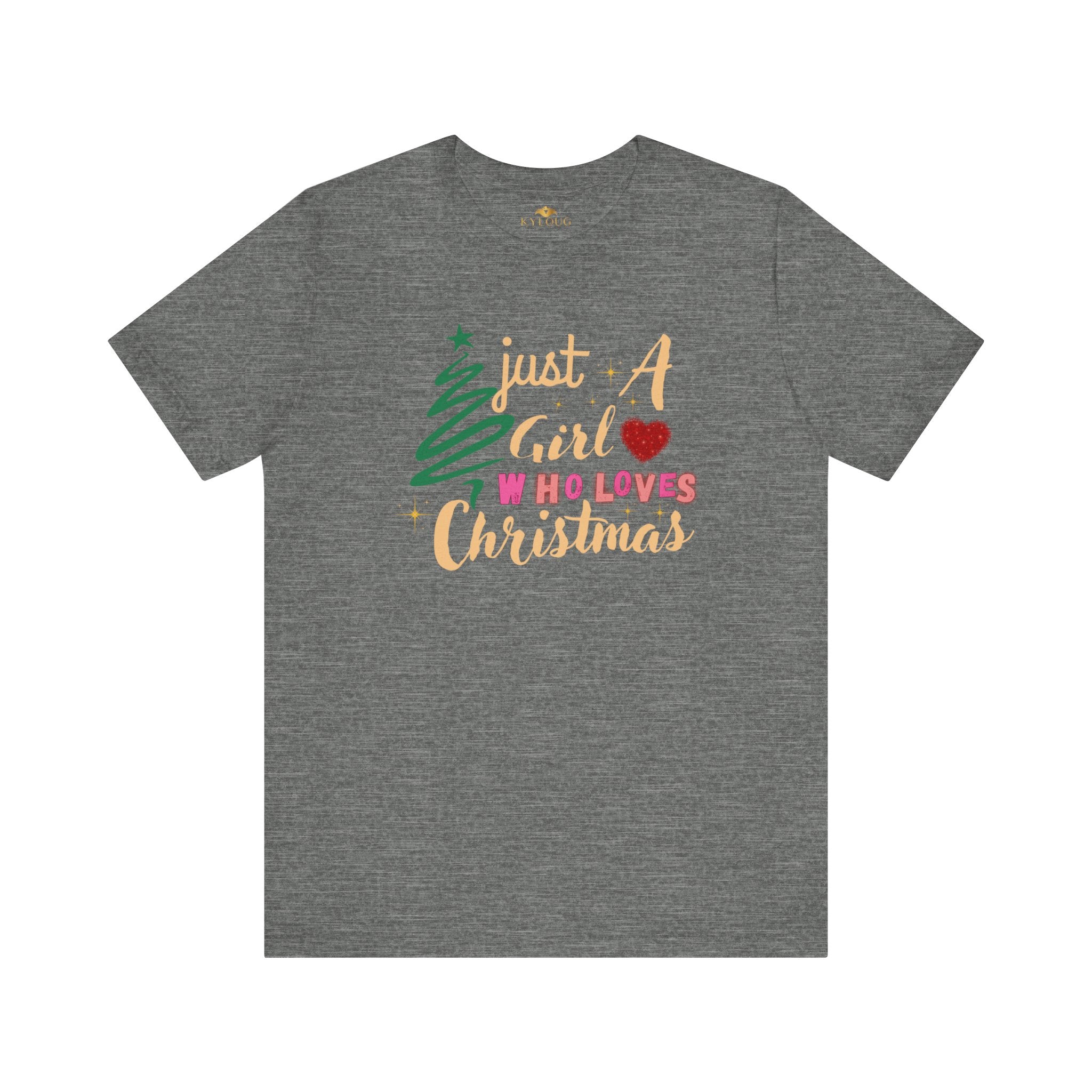 Women Christmas season special half sleeve round neck Tee