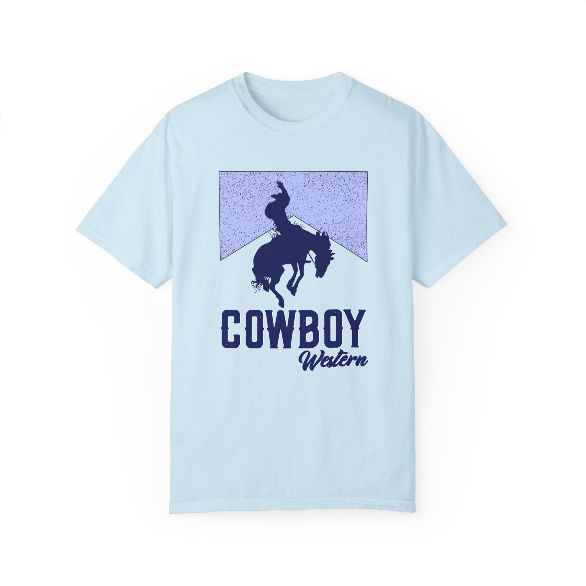 COW BOY roundneck Oversized T-shirt for men women