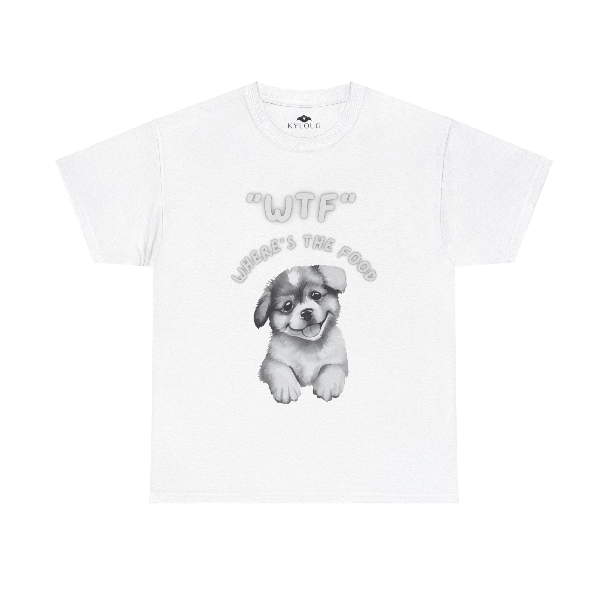 Unisex Dog lover Printed round neck classic fit T-Shirt