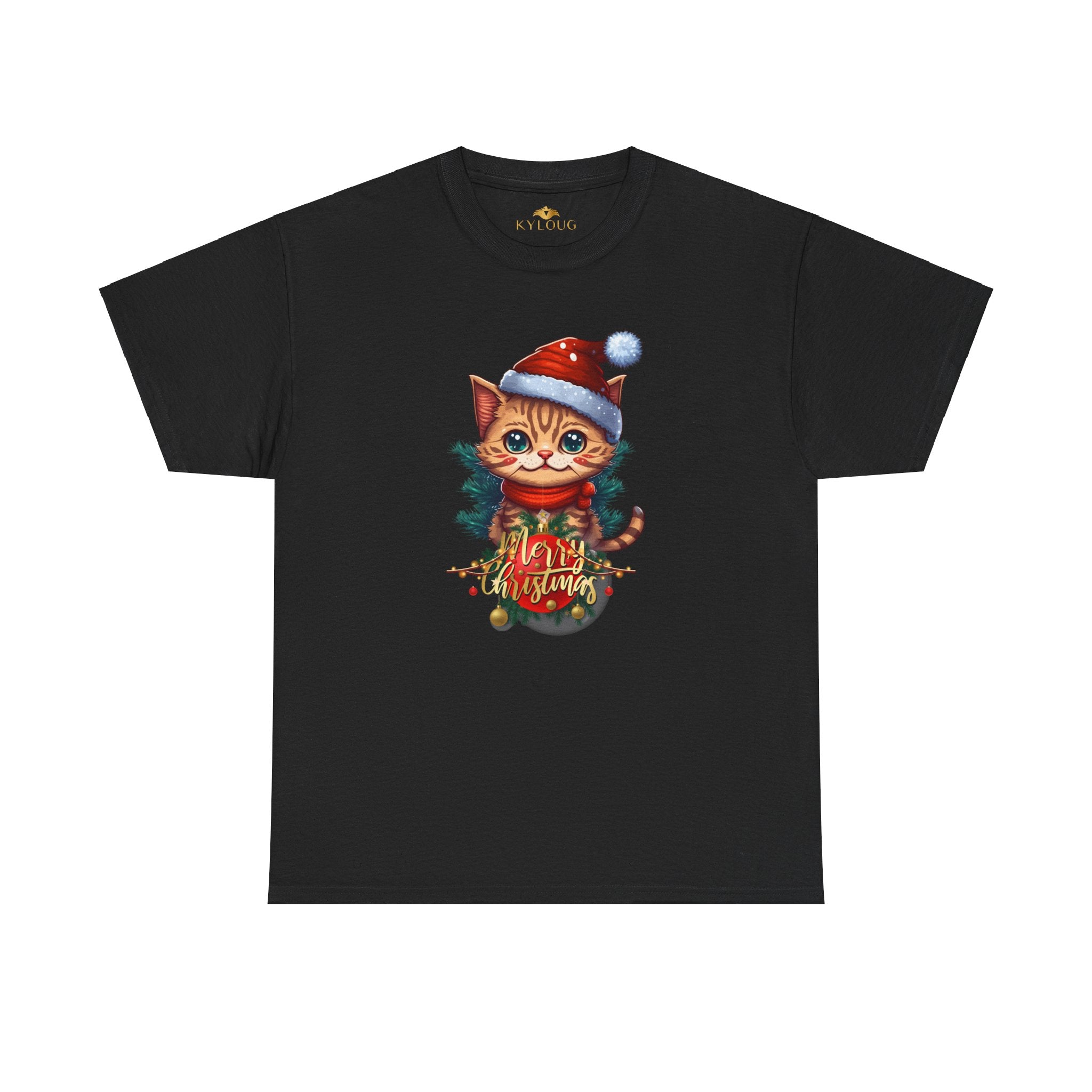 Men Christmas special classic fit round neck T-shirt