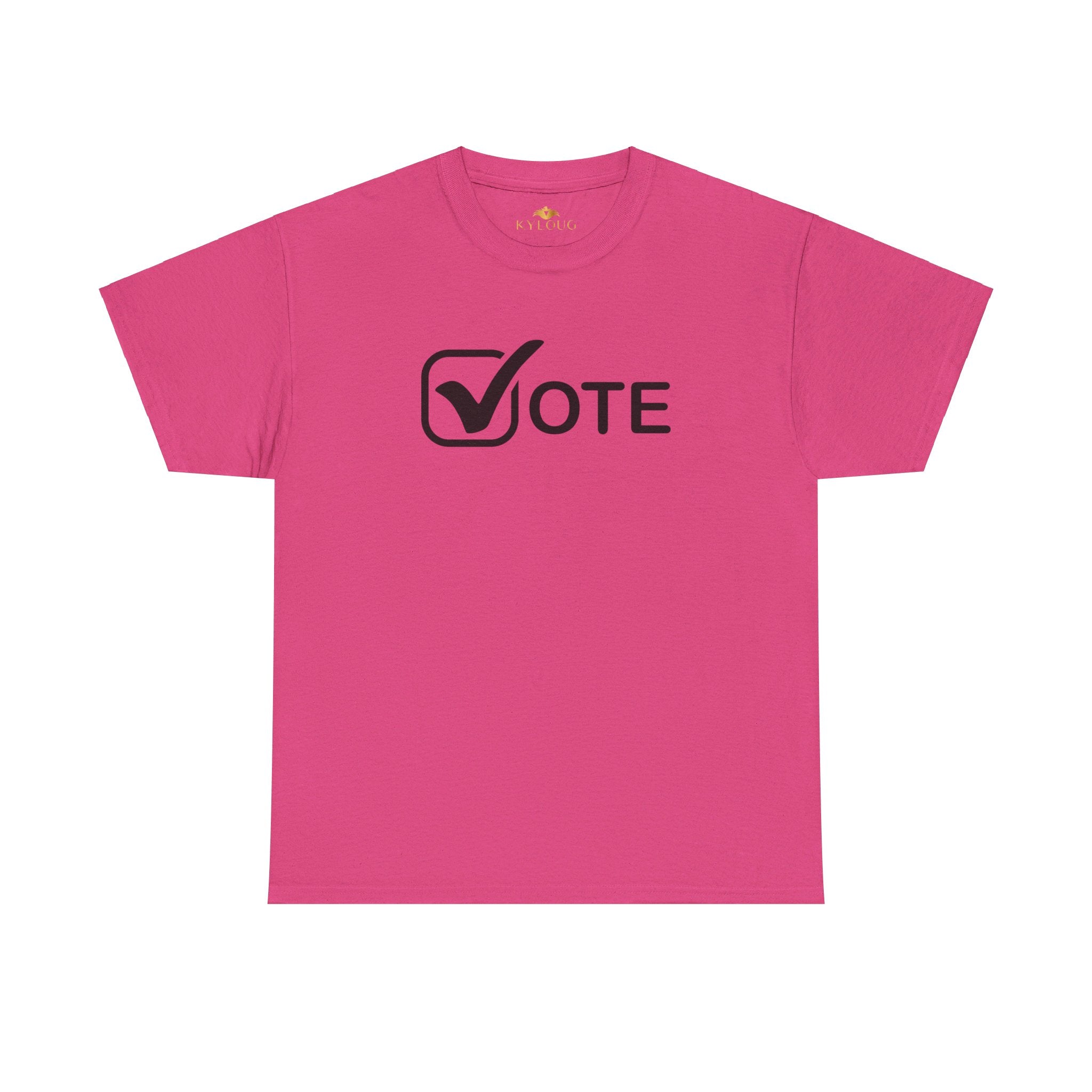 Vote America round neck classic fit t shirt for women