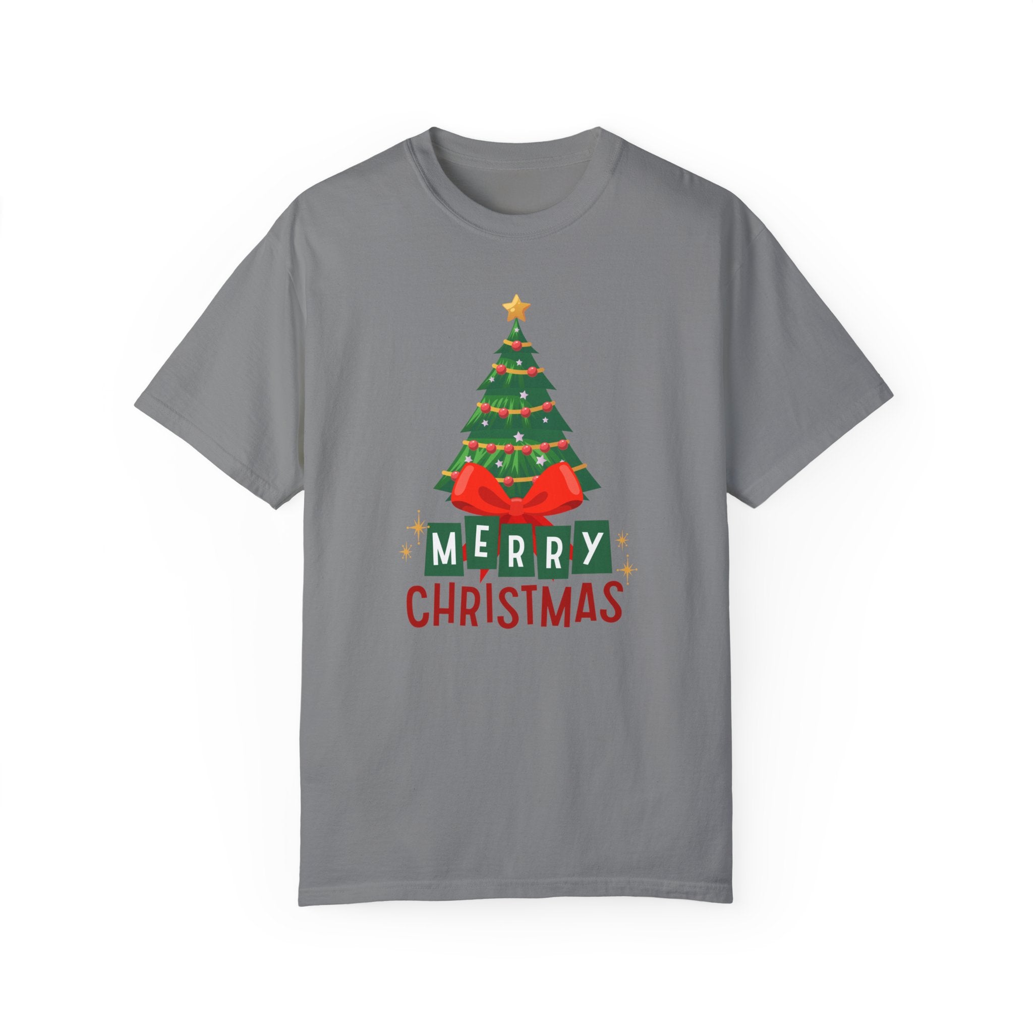 Women Christmas season special half sleeve comfort fit round neck T-Shirt.