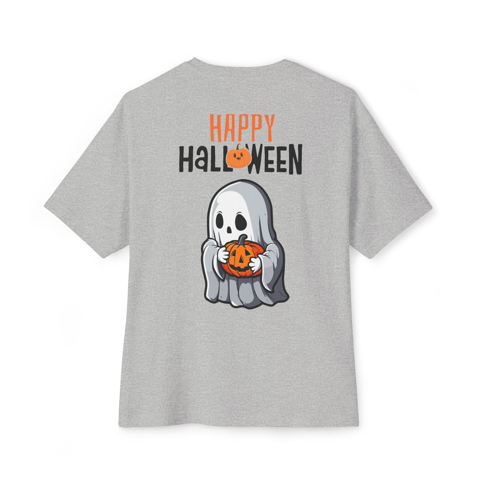 Halloween special back printed oversized round neck t shirt for Men