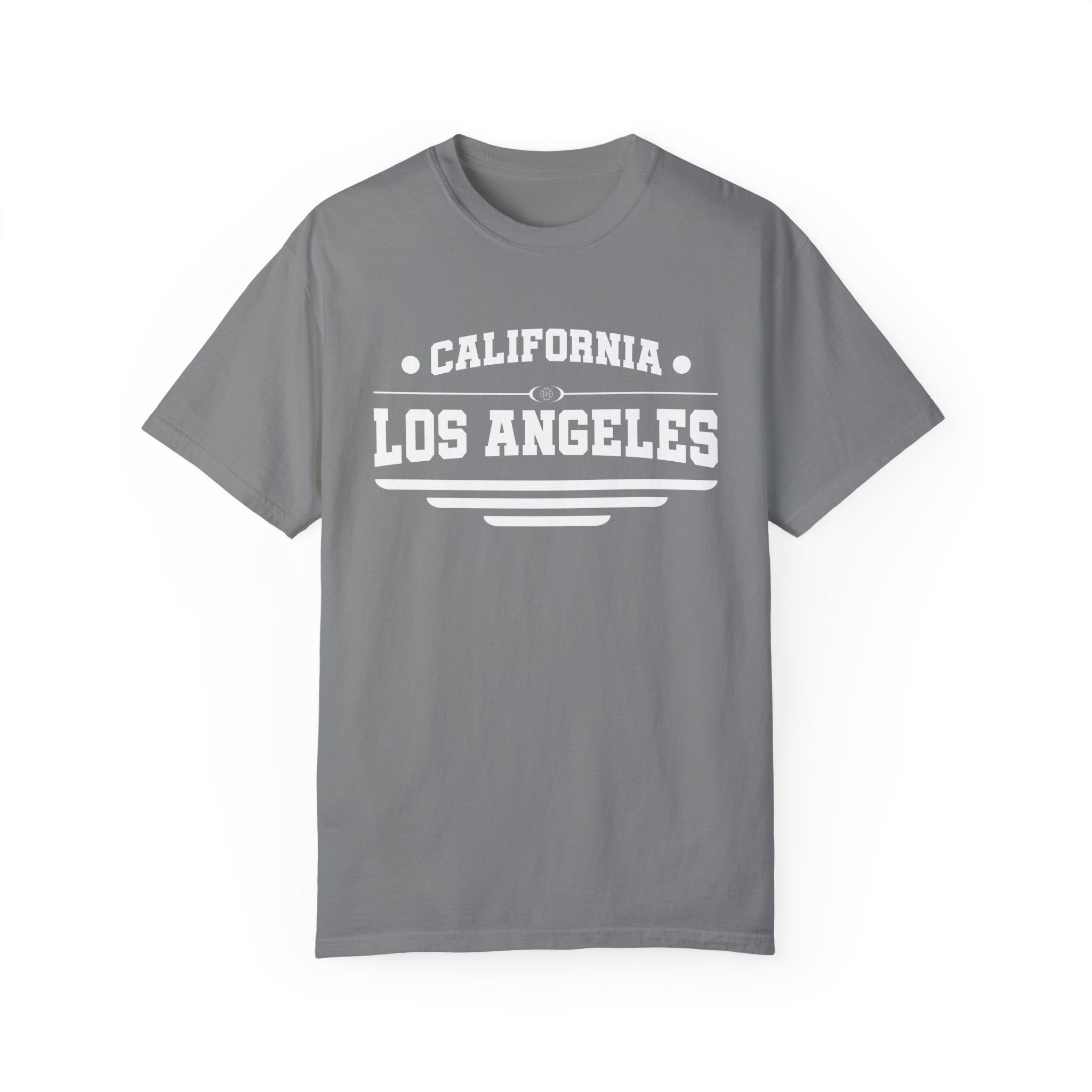 California text oversized round neck T-shirt for Women