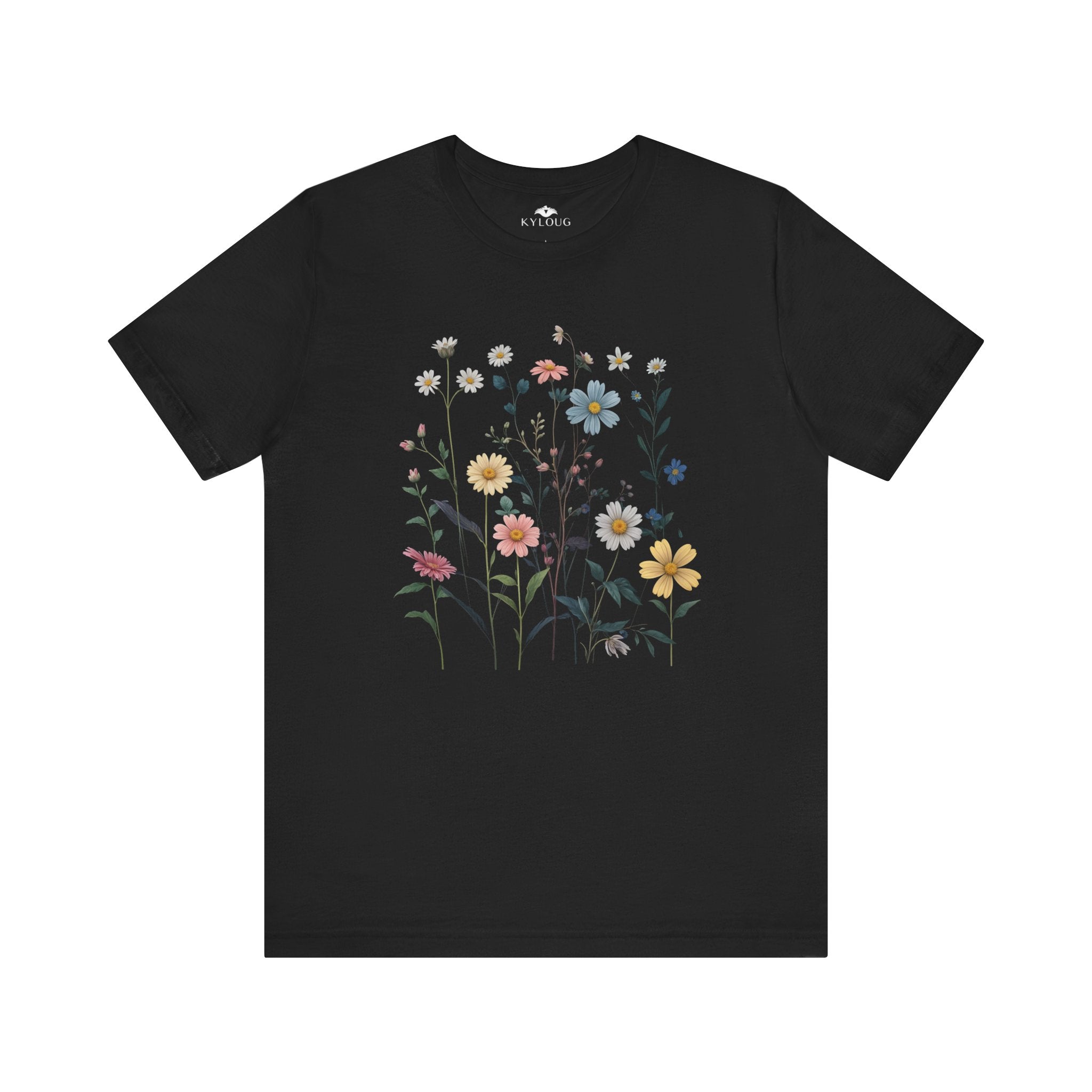 Blossom Bloom Flower Printed round neck T-Shirt for men women