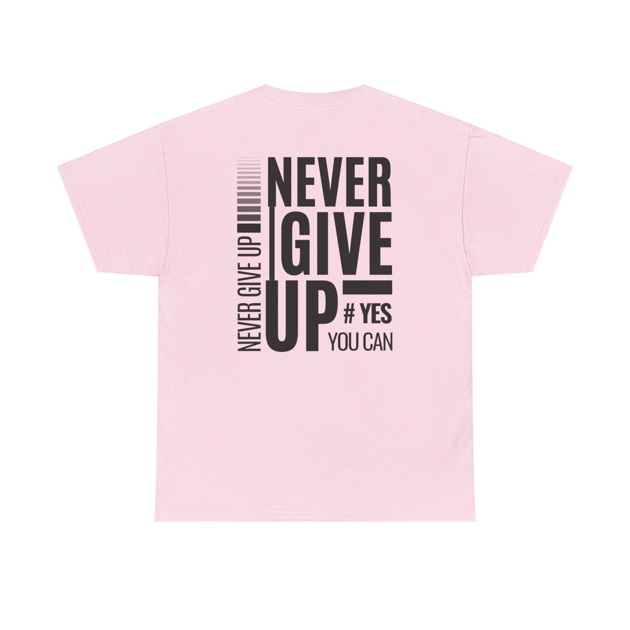 Women motivational text printed classic fit round neck T-shirt