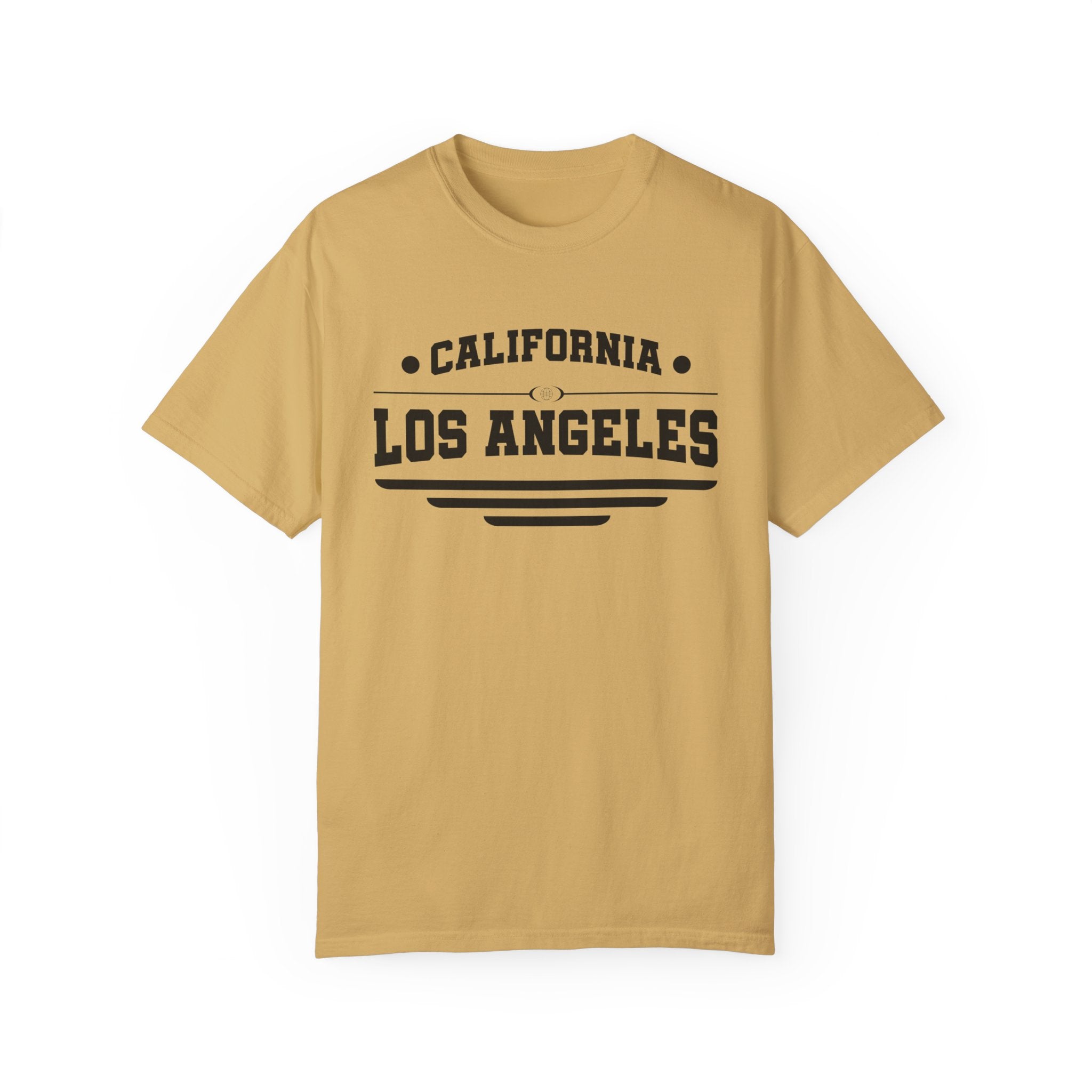 California text oversized round neck T-shirt for Women