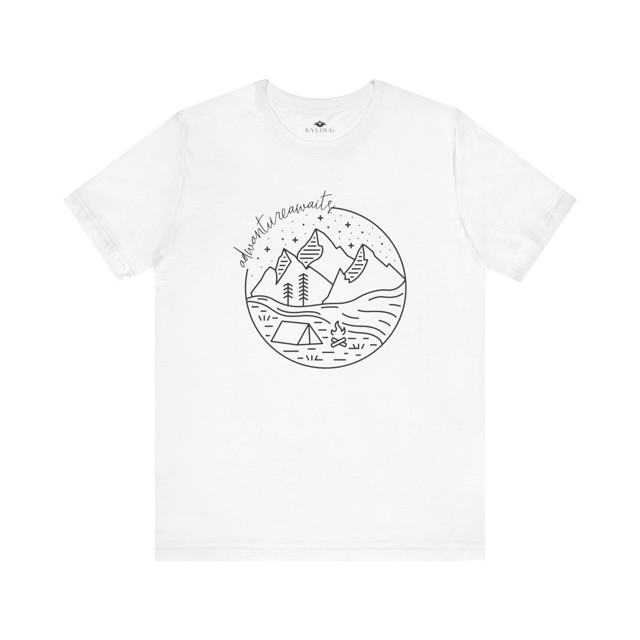 Adventure mood Printed round neck T-Shirt for Women