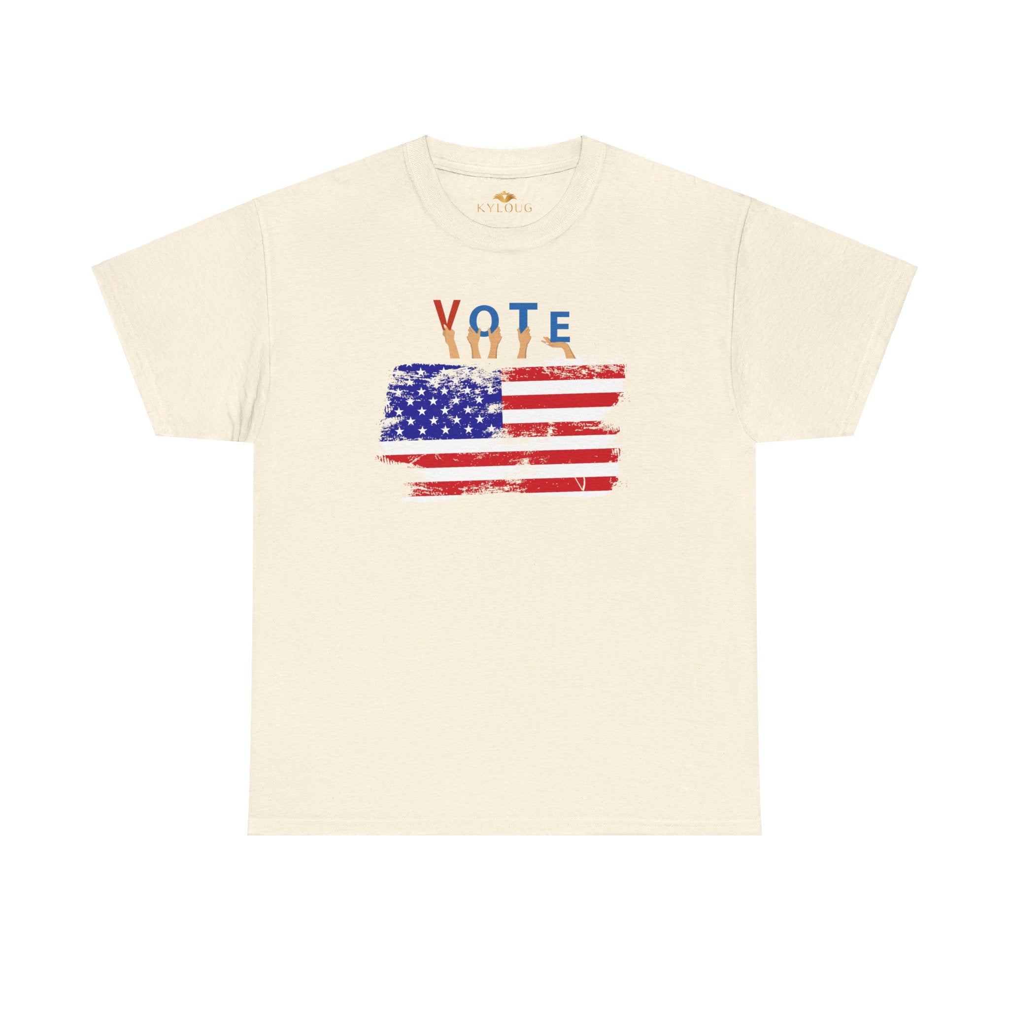 Vote America round neck classic fit t shirt for women