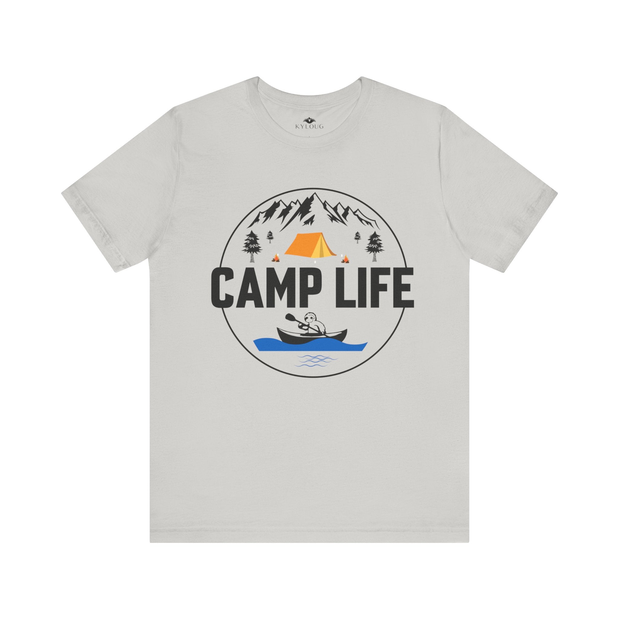 Camping summer round neck men, women T-Shirt