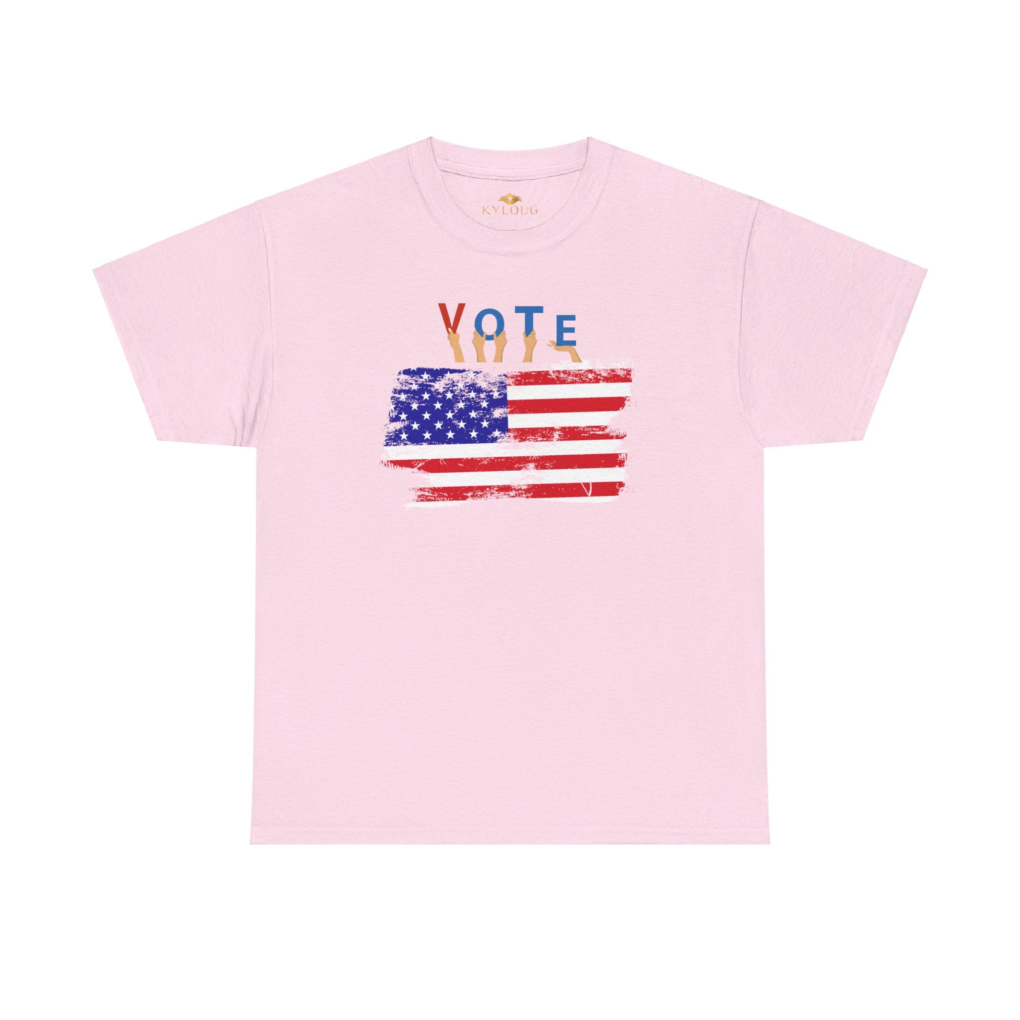 Vote America round neck classic fit t shirt for women