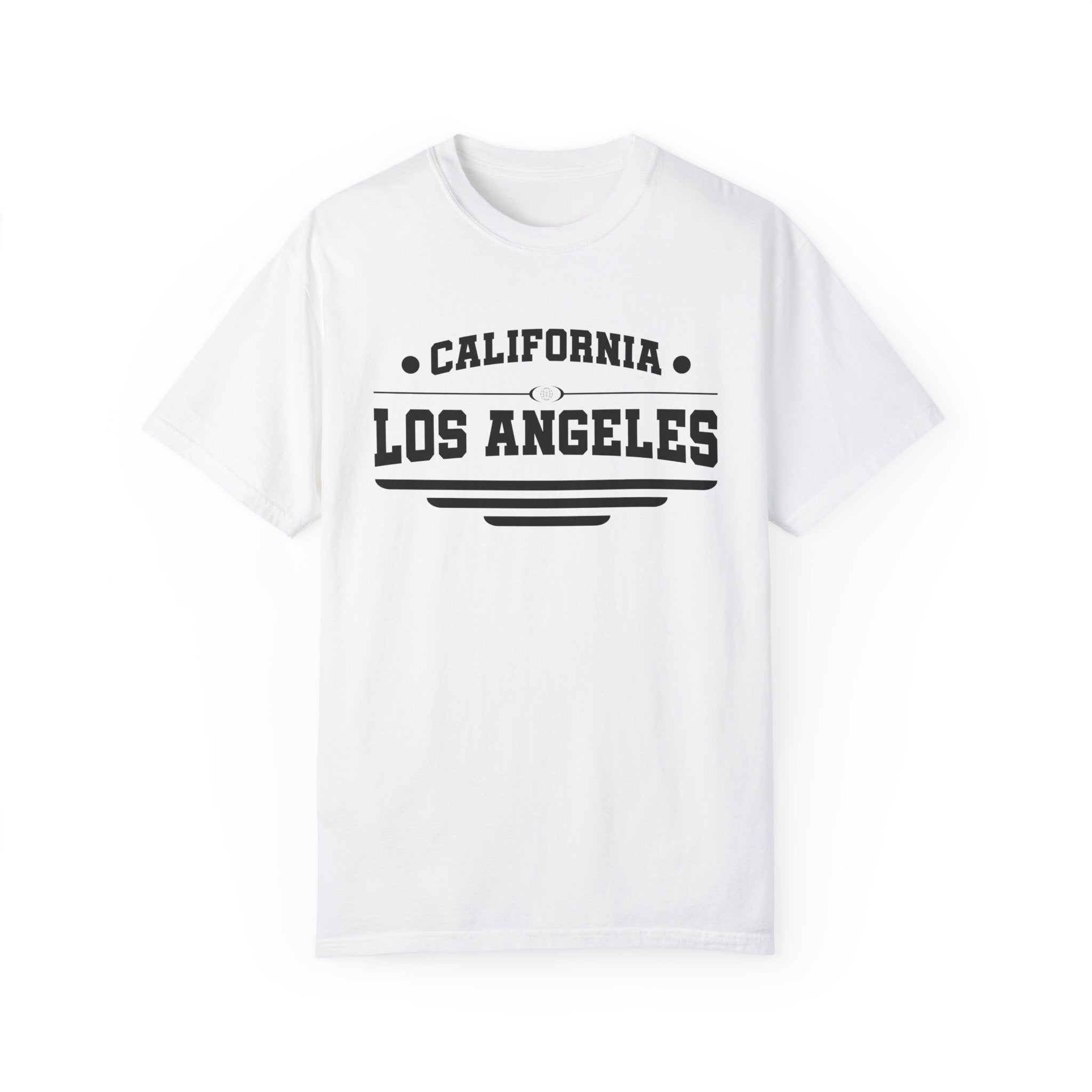 California text oversized round neck T-shirt for Women