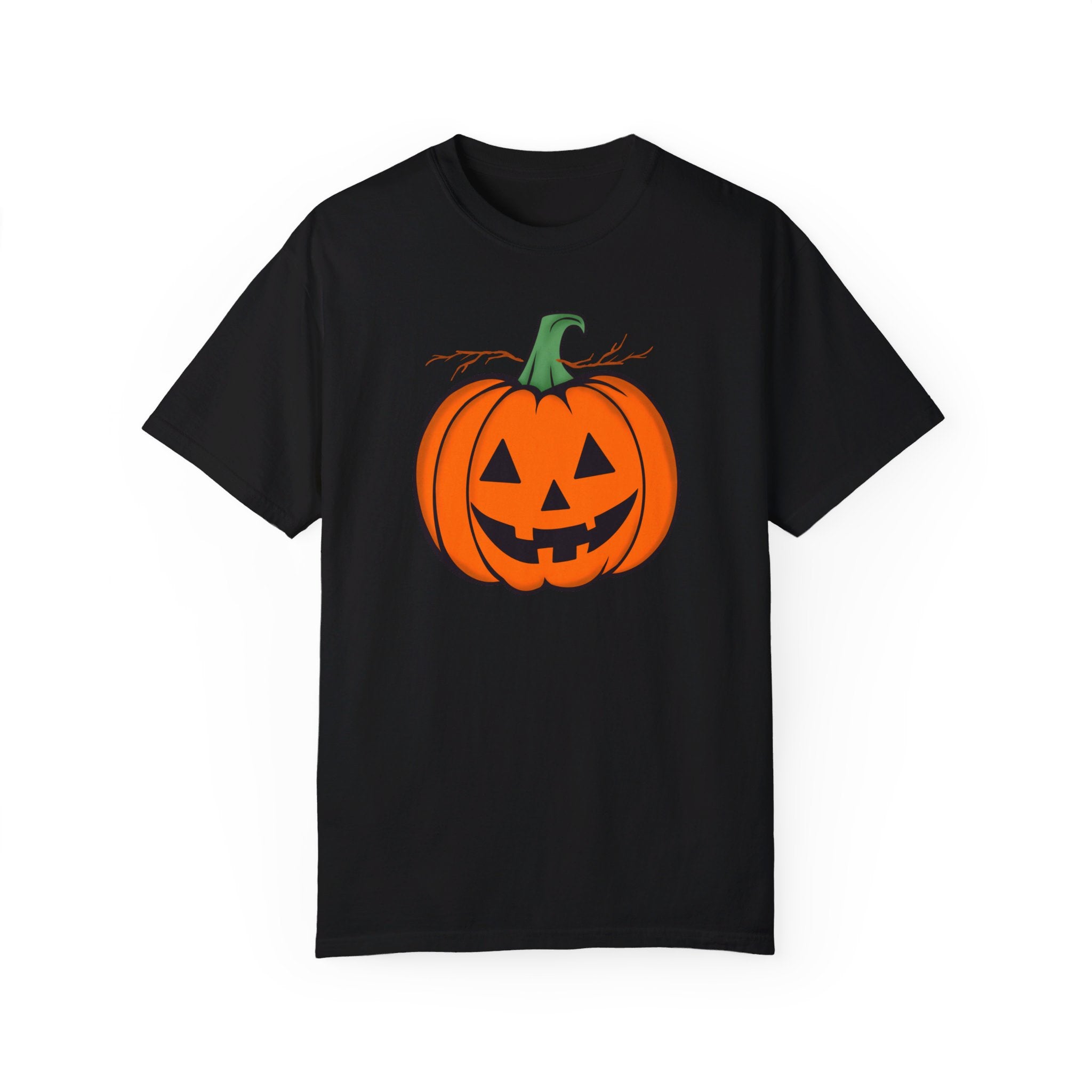 Halloween special printed comfort fit round neck t shirt for men.