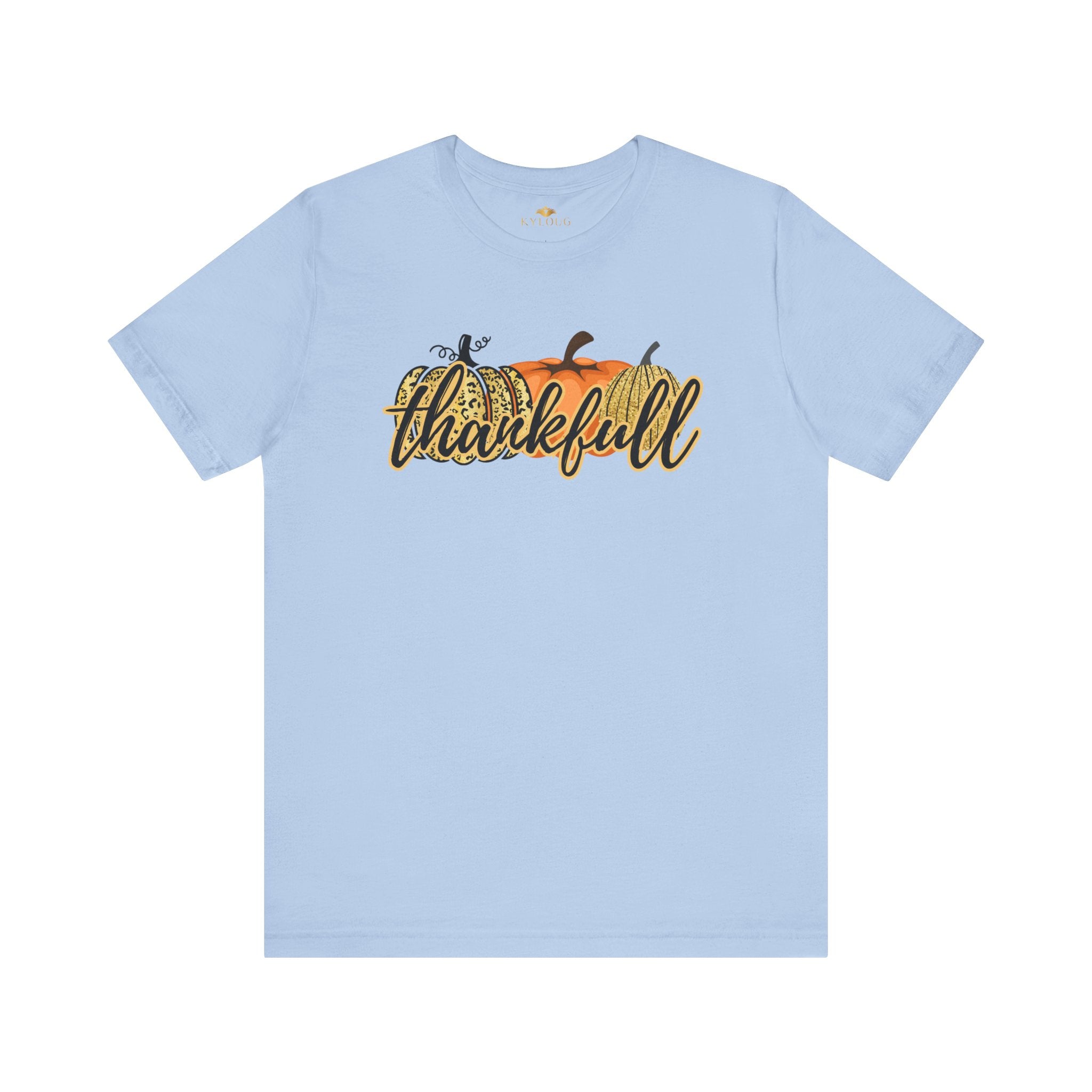 Women Thanksgiving special half sleeve round neck Tee