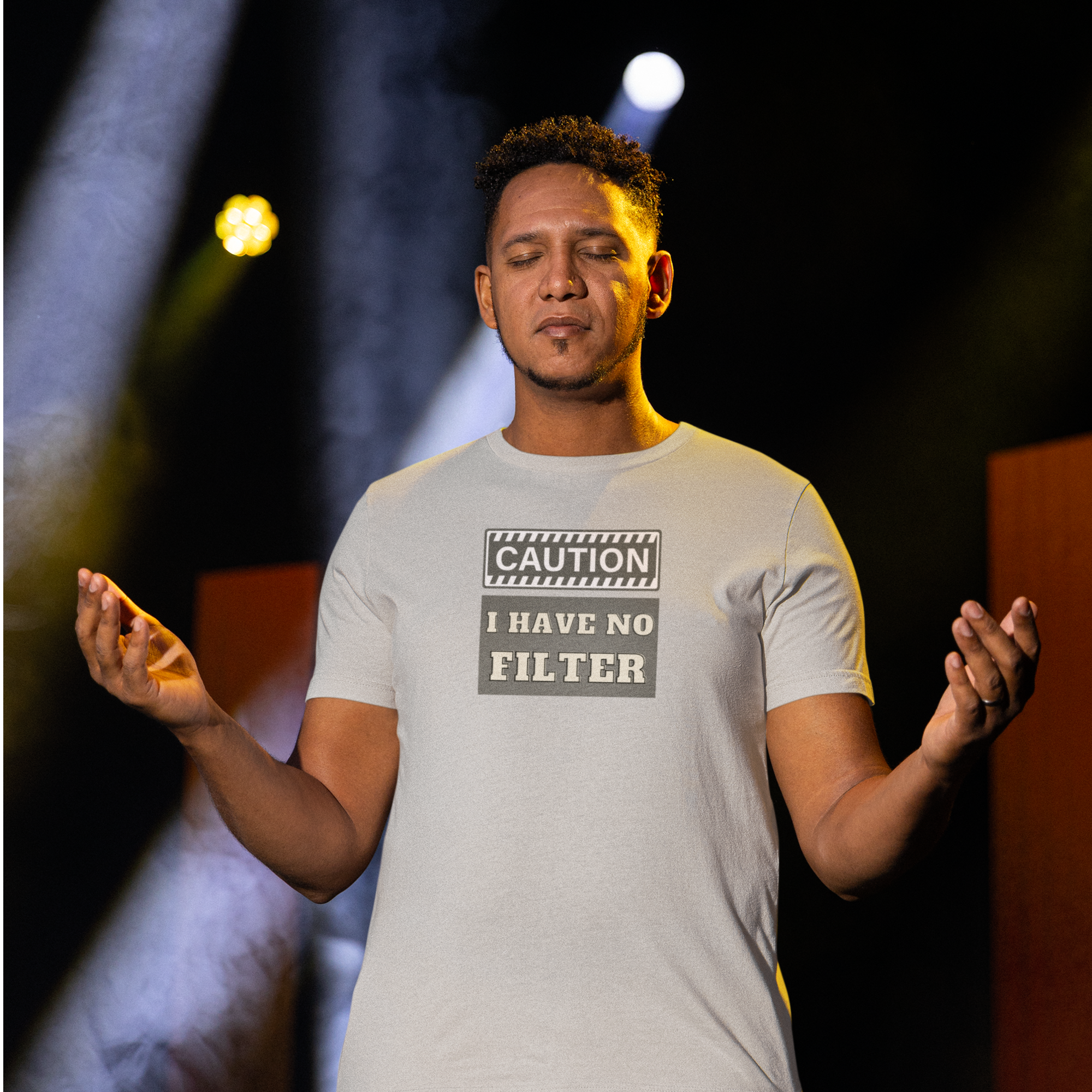Men humors text printed round neck half sleeve T-Shirt